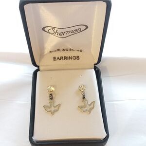 Sherman Sterling Silver Earrings